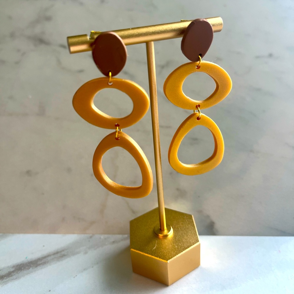 Clay earrings